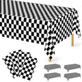 3 Pack Thanksgiving Tablecloths, 108" x 54" Disposable Turkey Table Cloth