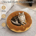 Donut Cat Bed, 21in Calming Small Dog Bed, Washable