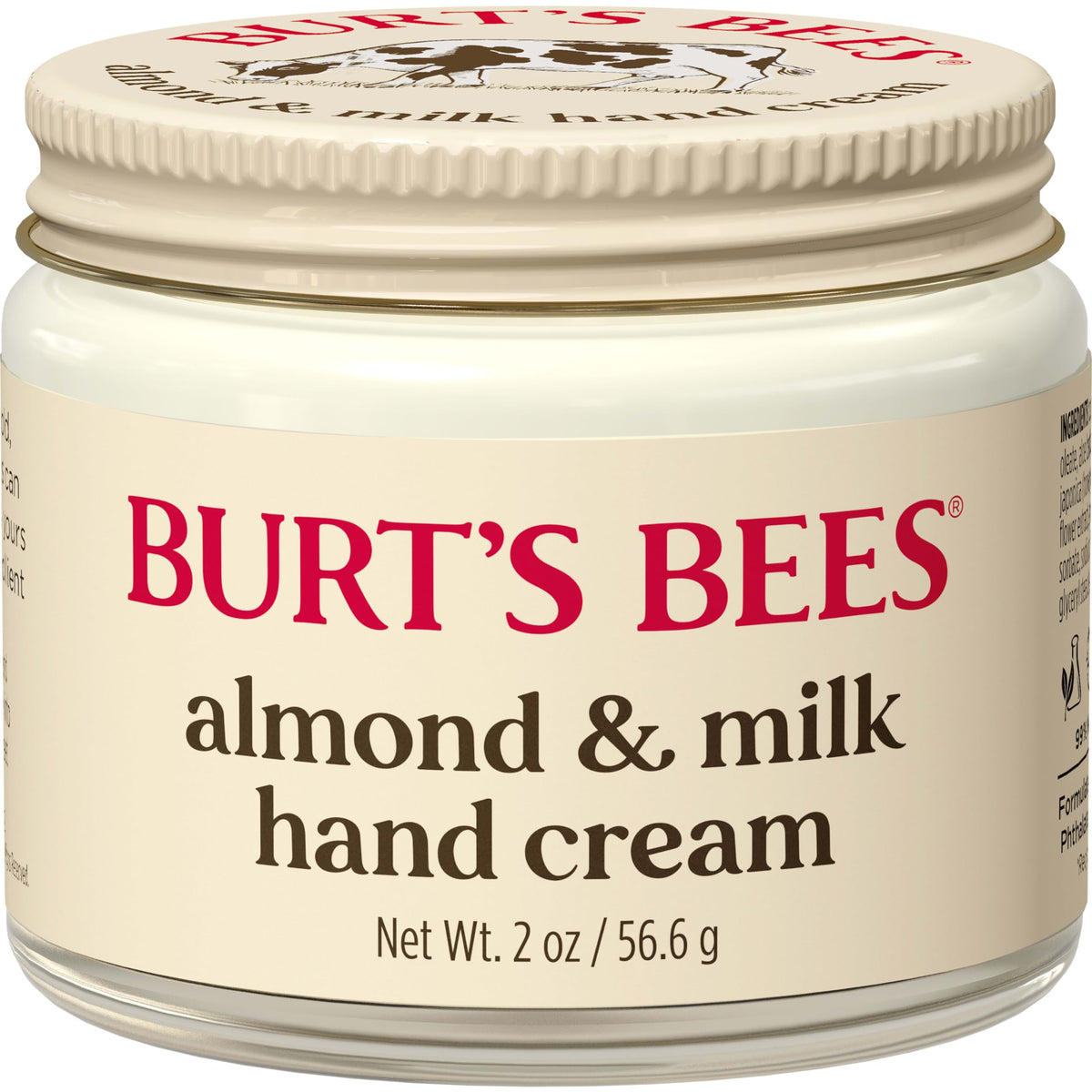 Burt's Bees Almond & Milk Hand Cream, 2 Oz (Pack of 2)