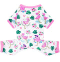 Dog Pajamas for Small Dogs Stretchy Chihuahua Clothes Summer Doggie Onesie Cute Puppy Pjs Girl Boy Pet Clothing Cat Onesie (Duck, Small)