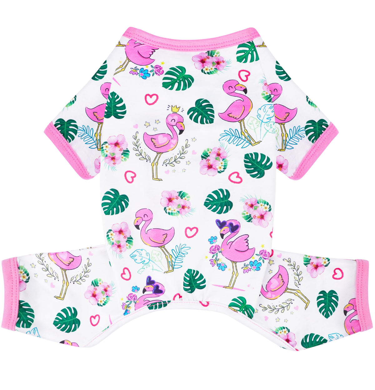 Dog Pajamas for Small Dogs Stretchy Chihuahua Clothes Summer Doggie Onesie Cute Puppy Pjs Girl Boy Pet Clothing Cat Onesie (Duck, Small)