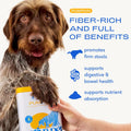 Native Pet Pumpkin for Dogs - Organic Dog Food Topper Powder - Promotes Firm Stools, Supports Digestive, Bowel Health & Nutrient Absorption - USDA Organic, Rich in Fiber with Real Pumpkin - 30 Scoops