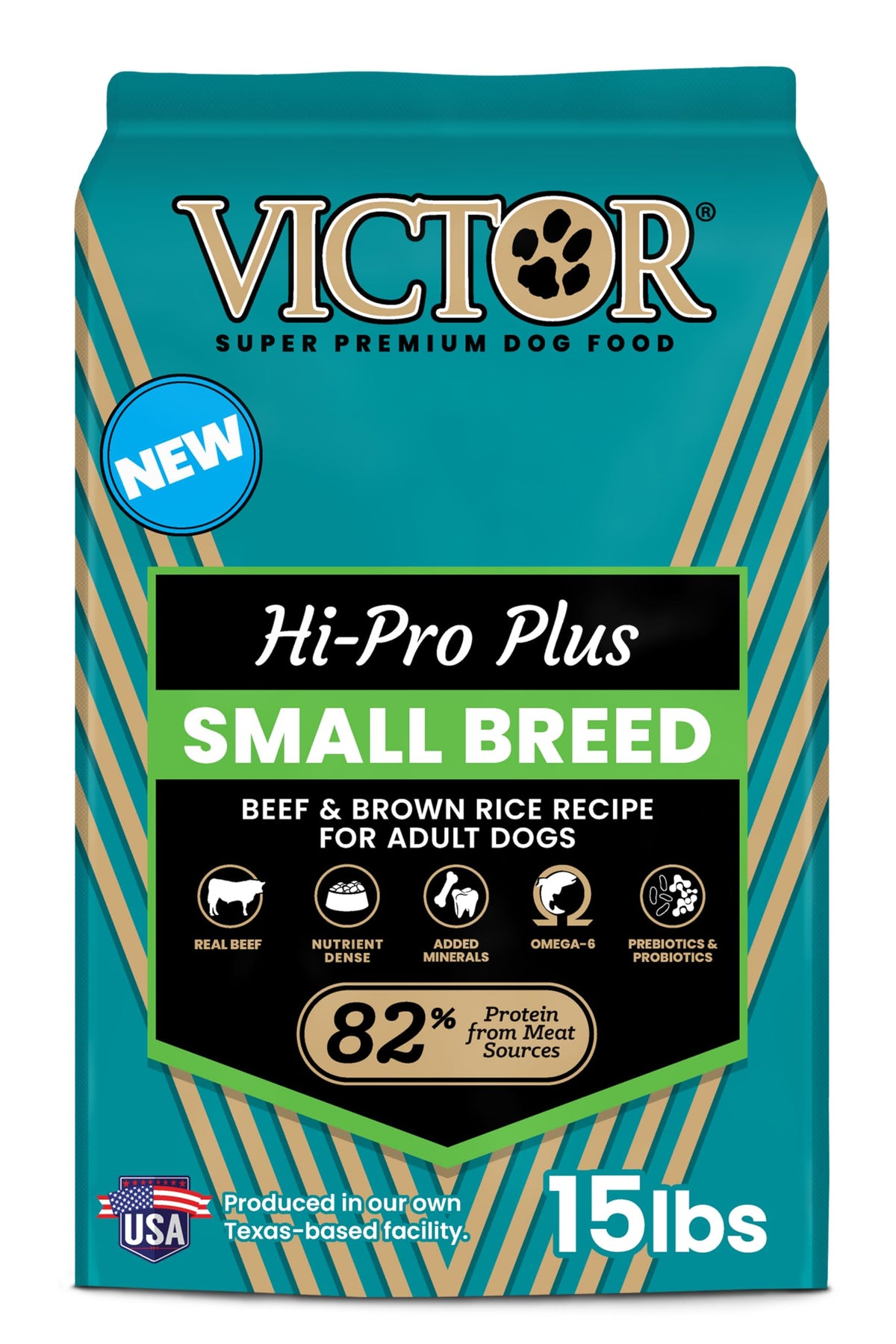 VICTOR Super Premium Dog Food – Hi-Pro Plus Dry Kibble – High Protein Dog Food with 30% Protein – Beef, Chicken, Pork, Fish Meals, Gluten Free - for High Energy and Active Dogs & Puppies, 40lbs