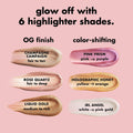 e.l.f. Halo Glow Highlight Beauty Wand, Liquid Highlighter Wand For Luminous, Glowing Skin, Buildable Formula, Vegan & Cruelty-free,Champagne Campaign