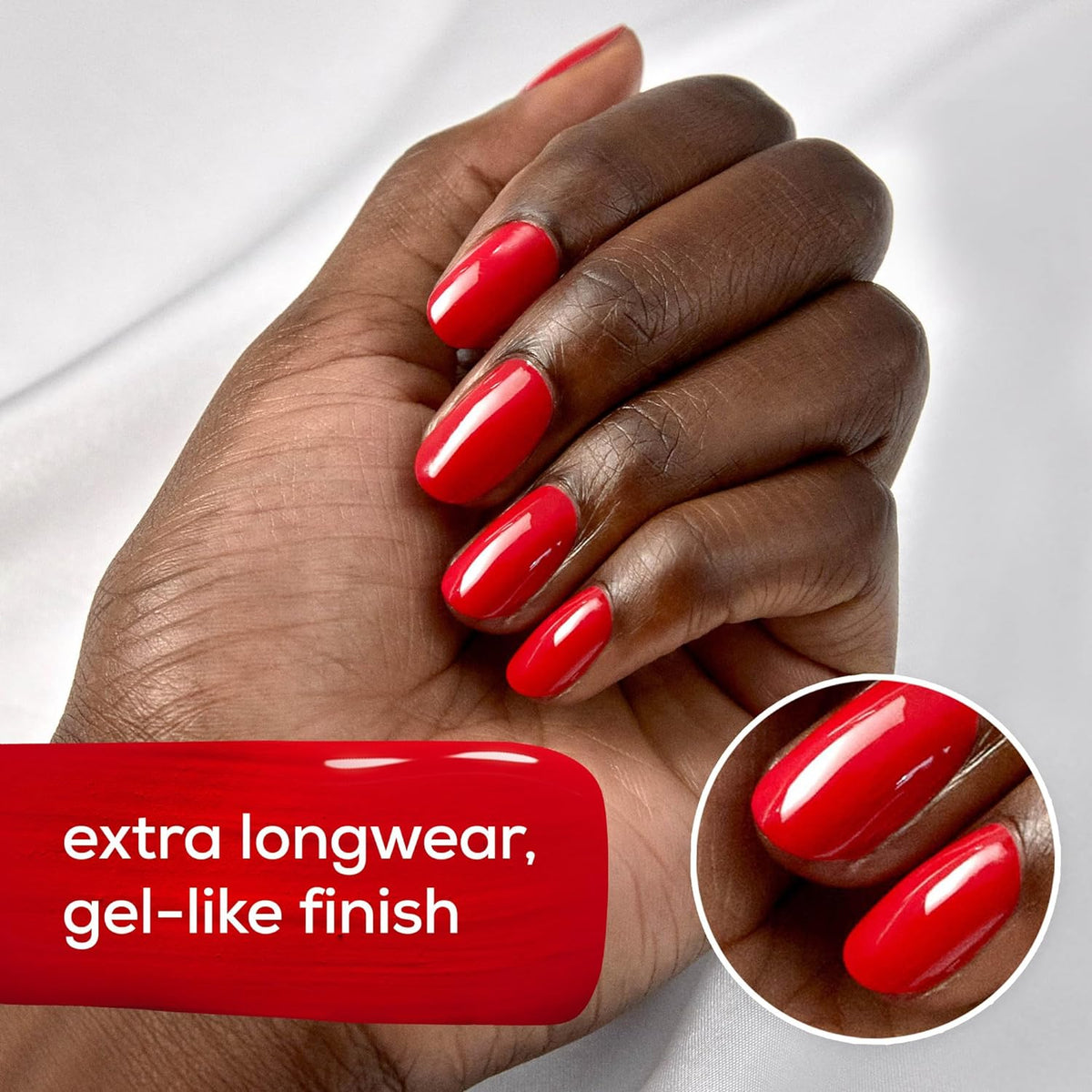 Essie Gel Couture Long-Lasting Nail Polish, Vegan, Clear, Shiny Top Coat, 0.46 fl oz