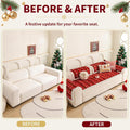 Christmas Couch Cover, Christmas Plush Sofa Cover for Dog Pet 1PC