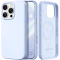 GolbinBox Magnetic for iPhone 16 Pro Max Case, Silicone Cover, Chalk Pink