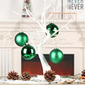 Christmas Glass Ball Ornaments 14PC Festival Home Party Decors