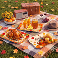 Turkey Serving Platters, Serving Trays, 3 Pack, 13x10 Inch