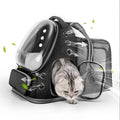 Cawypety Cat Backpack Carrier Large Space Bubble Backpack up to 12lbs Pink