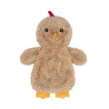 Best Pet Supplies Interactive Squeaky Dog Toy - Crinkle Chicken, Brown | Stuffing Free Body, Soft, Squeaks & Crinkles, No Mess, Perfect for Moderate Chewers, Toss and Fetch Play
