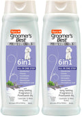 Hartz Groomer's Best Professionals 6-in-1 Dog Shampoo and Conditioner in One, 18 oz