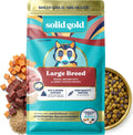 Solid Gold Bison Dry Dog Food for Large Dogs – High Protein, Whole Grain Kibble with Real Bison, Brown Rice & Omega 3 – Large Kibble w/Probiotics for Gut Health - Adult Dog Food - Nutrientboost™–22LB