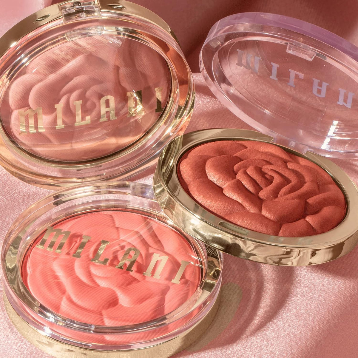 Milani Rose Blush, Powder Blush for Cheeks - Natural Matte - Romantic Rose | Soft, Seamless-Blend Powder Blush With Buildable Color And A Natural Matte Finish. Shape, Contour & Highlight. Made In Italy