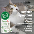 HomeoPet Feline Anxiety Relief Safe and Natural Pet Stress and Anxiety Support Supplement for Cats 15 Milliliters