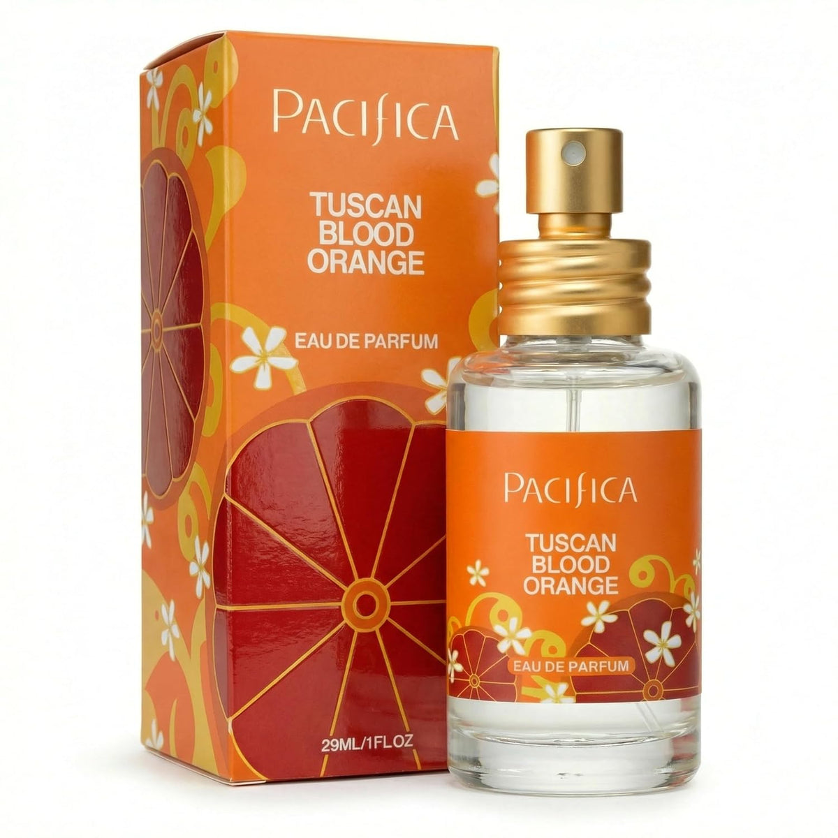 Pacifica Tuscan Blood Orange Perfume Spray for Women - Vegan, Cruelty-Free, Made in USA