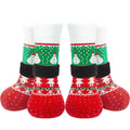 Anti Slip Dog Socks to Prevent Licking Paws, Dog Shoes for Hot Pavement, Dog Booties for Small Medium Large Senior Dogs, Traction Control Boots & Paw Protectors for Hardwood Floors