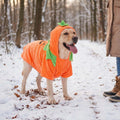 FLAdorepet Halloween Large Dog Pumpkin Costume Outfits Party Dress Up,3XL