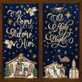 DULEFUN Christmas Window Clings, Gingerbread Man Candy Window's Stickers