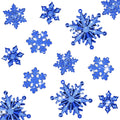 Dilunave 40 Pcs Glacier Christmas Snowflake Ornaments for Xmas Tree