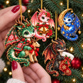 16Pcs Gingerbread Cat Christmas Ornaments