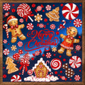 DULEFUN Christmas Window Clings, Gingerbread Man Candy Window's Stickers