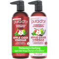 PURA D'OR Anti-Thinning Biotin Shampoo & Hair Regrowth Conditioner, CLINICALLY TESTED Effective Results, Thickening Herbal Blend For Women & Men, Original Gold Label Set, Natural Earthy Scent, 16oz x2