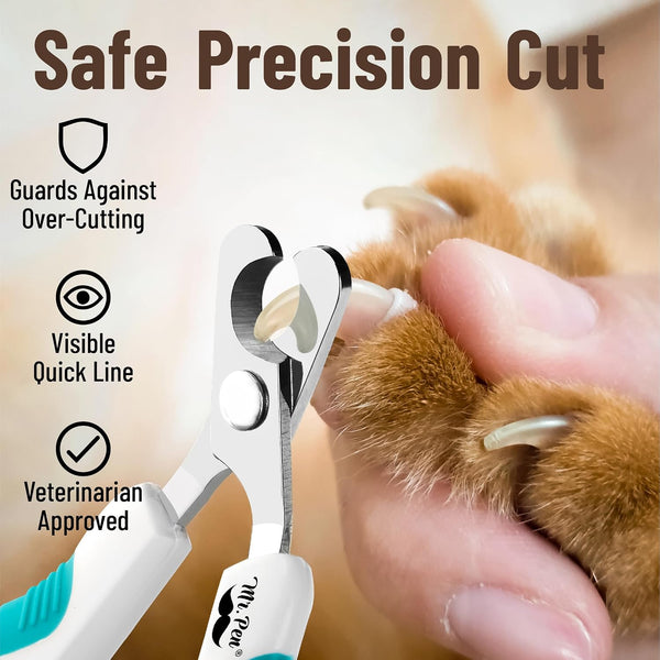 Mr. Pen- Cat Nail Clipper, Stainless Steel, Sharp Cat Claw Trimmer | Cat Claw Trimmer for Small and Medium Cats, Pet Nail Clipper with Sturdy Non Slip Handle