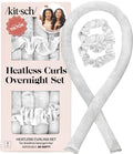 Kitsch Satin Heatless Curls Overnight Set - Sunset Tie Dye