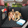 URPOWER Dog Car Seat Cover for Pets 100% Waterproof Seat Cover Hammock 600D Heavy Duty Scratch Proof Nonslip Durable Soft Back Seat Covers for Cars and SUVs