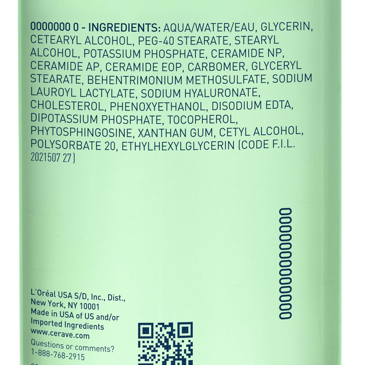 CeraVe Hydrating Micellar Water, Facial Cleanser & Makeup Remover with Hyaluronic Acid & Ceramides, 24h Hydration, Barrier Strengthening, Alcohol-Free, Fragrance-Free, Safe for Sensitive Skin, 13oz