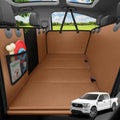 URPOWER Hard Bottom Dog Car Seat Cover for Pets 100% Waterproof Seat Cover Hammock 600D Heavy Duty Scratch Proof Nonslip Durable Back Seat Covers for Cars Trucks and SUVs
