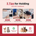JAYU PET Dental Care Brush with Soft Bristles 1ea