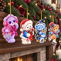 16Pcs Gingerbread Cat Christmas Ornaments