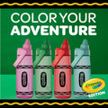 CamelBak Crayola Chug Water Bottle 25oz, Green | Fast Flow Chug Lid, Slim Portable Design, Durable Tritan Renew Bottle, Dishwasher Safe Design, Crayola Color Collection