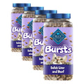 Blue Buffalo Bursts Paw-Lickin' Chicken Crunchy & Creamy Cat Treats, Great for Training, Made with Real Chicken Natural Cat Treats Enhanced with Vitamins, Minerals & Other Nutrients, Tub 12 oz.
