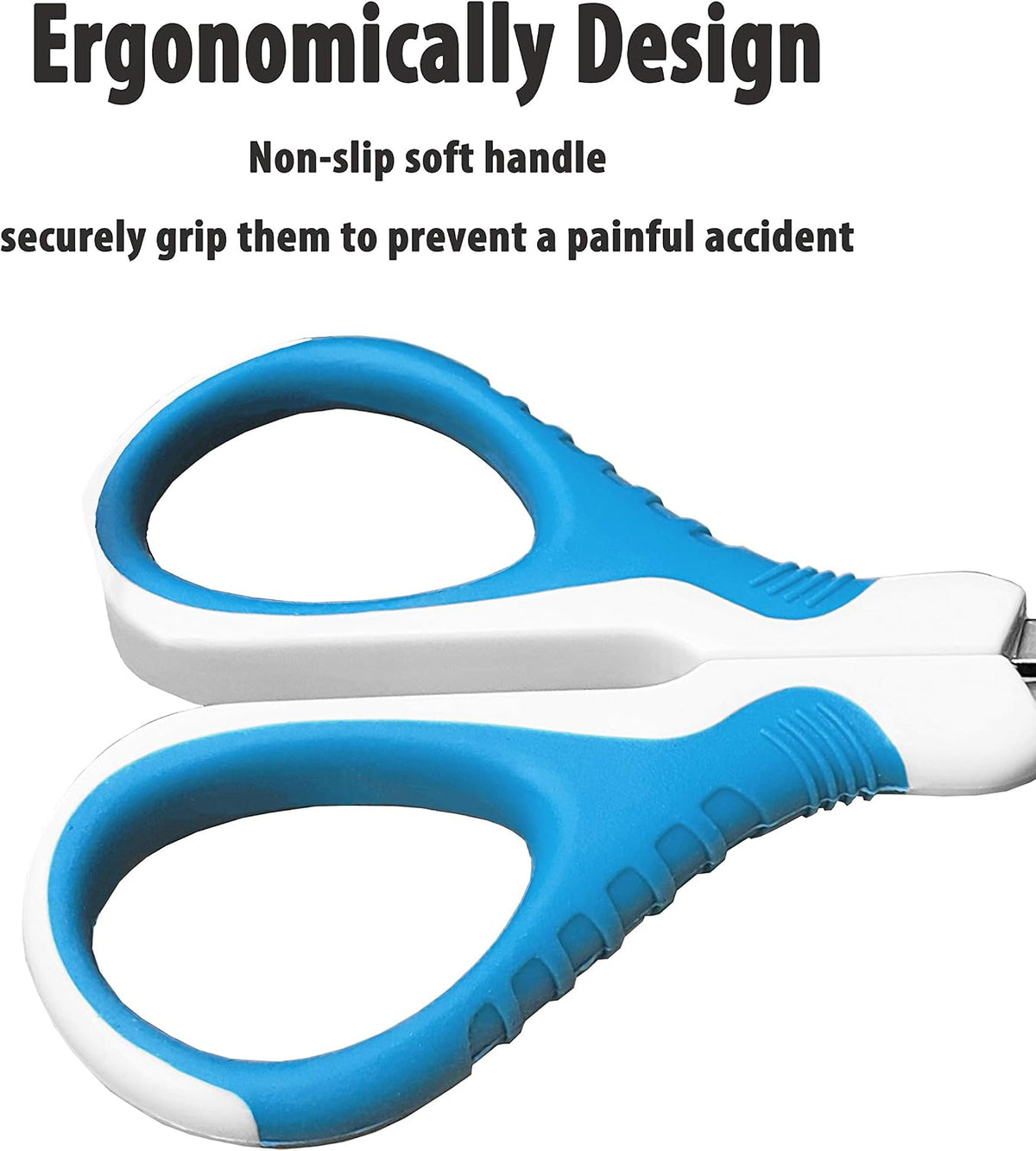gonicc Professional Pet Nail Clippers & Trimmer for Cats and Small Animals | Best For Cats, Small Dogs And Any Small Pets. Sharp Angled Blade Pet Nail Trimmer Scissors.