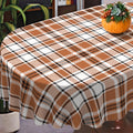 Fall Thanksgiving Tablecloth Waterproof Pumpkin Table Cloths for Autumn Harvest Indoor Outdoor Dining Room Decor-60 * 84" Oval