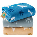 Luciphia 3 Pack Cute Cat Blankets Cozy Small Throw for Pet Puppy,23"x16"