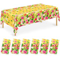 3 Pack Thanksgiving Tablecloths, 108" x 54" Disposable Turkey Table Cloth