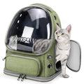Cawypety Cat Backpack Carrier Large Space Bubble Backpack up to 12lbs Pink
