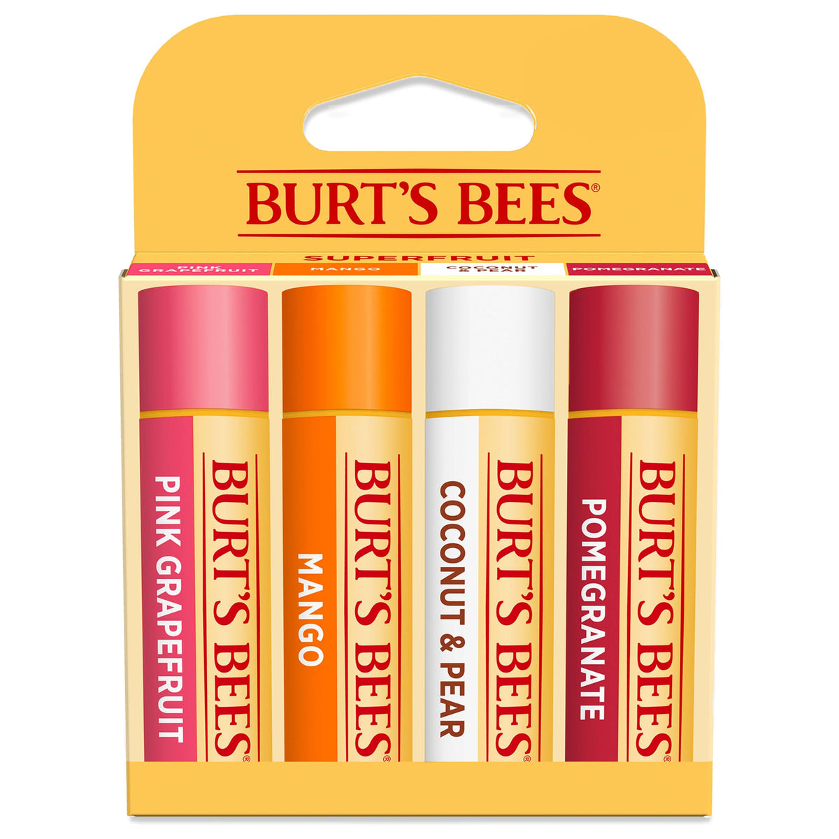 Burt's Bees 100% Natural Moisturizing Lip Balm (Original Beeswax)