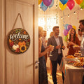 Thanksgiving Decorations - Fall Thanksgiving Welcome Sign for Front Door