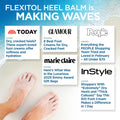 Flexitol Heel Balm, Cracked Heel Cream & Foot Balm, Intensive Hydration for Dry, Rough Feet & Heels, Urea-Based Moisturizing Cream, 4 oz Tube