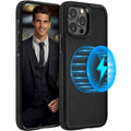 LOHASIC for iPhone 17 Leather Case, Magnetic Phone Case 6.3", Vintage Brown