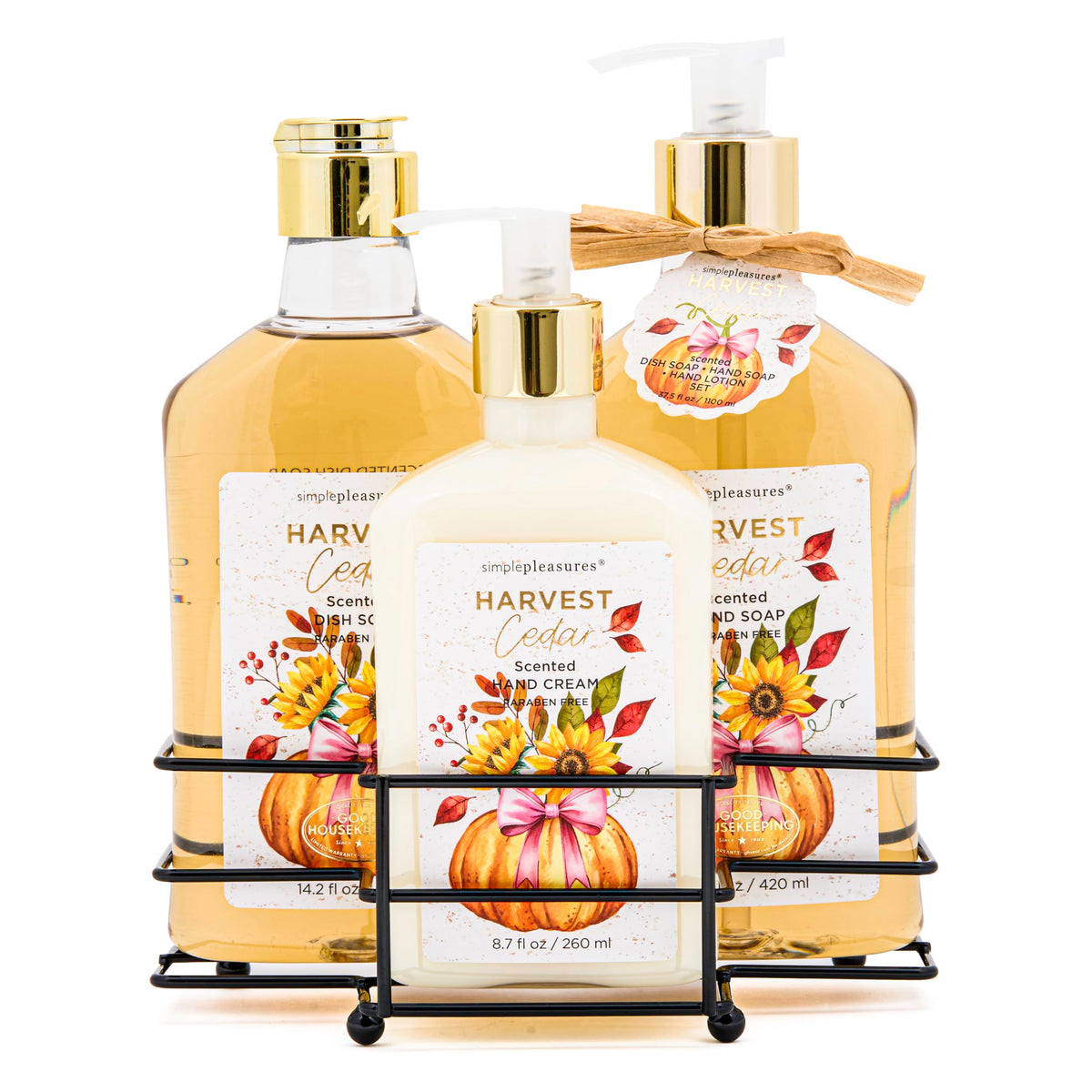 Fall Teal Pumpkin Soap Dispenser, Harvest Lemon Scent