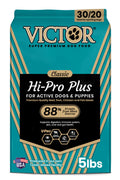 VICTOR Super Premium Dog Food – Hi-Pro Plus Dry Kibble – High Protein Dog Food with 30% Protein – Beef, Chicken, Pork, Fish Meals, Gluten Free - for High Energy and Active Dogs & Puppies, 40lbs