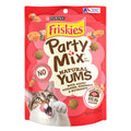 Purina Friskies Natural Cat Treats Party Mix Natural Yums With Real Salmon and Added Vitamins, Minerals and Nutrients - 20 Oz. Canister