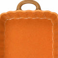 10 Strawberry Street Pumpkin Patch Rectangle Baker, Orange
