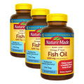 Nature Made Burp Less Ultra Omega 3 Fish Oil Supplements, 1400mg Fish Oil Omega 3 Supplements as Ethyl Esters for Healthy Heart Brain Eyes Support, One Per Day, 90 Softgels